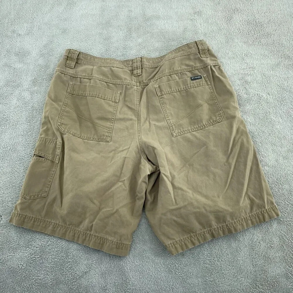 Columbia Mens Omni-Shield Advanced Repellency Khaki Cargo Shorts 38W 11L 0071 - Picture 2 of 10